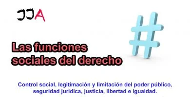 Las funciones sociales del derecho