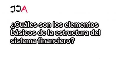 ¿Cuáles son los elementos básicos de la estructura del sistema financiero? ¿Cuáles son los elementos básicos de la estructura del sistema financiero?