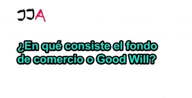 ¿En qué consiste el fondo de comercio o Good Will?